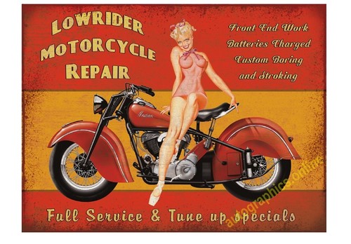 Lowrider motorcycle repairs - motorcycle,