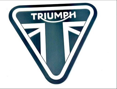 Triumph motorcycle logo sign - logo,