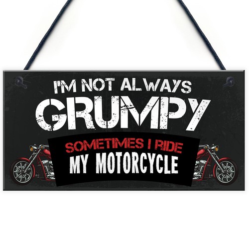 Funny motorbike plaque for - funny,
