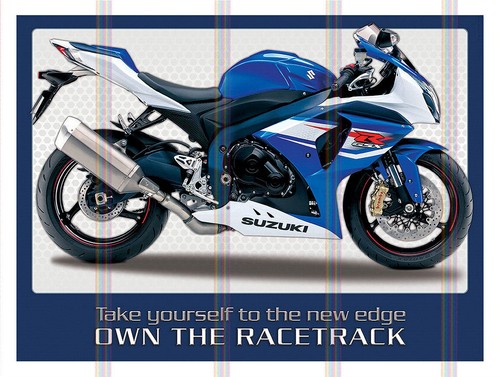 Suzuki motorcycle theme retro - motorcycle,