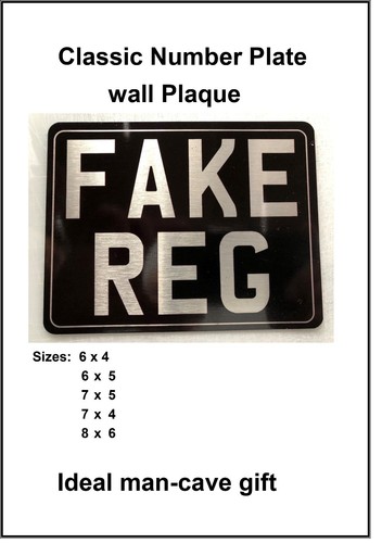 Classic wall plaque rear - classic,