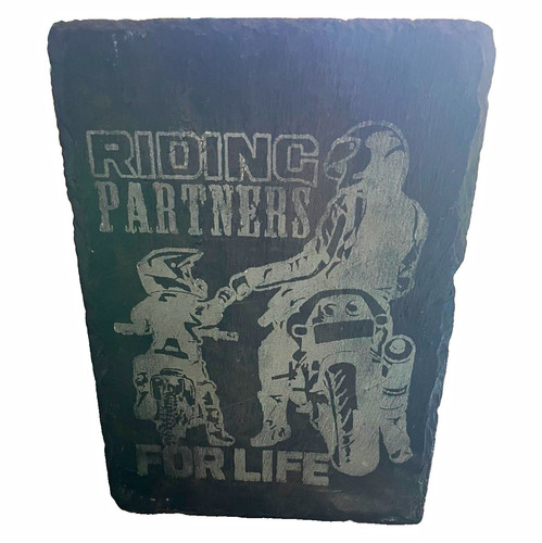 Engraved slate plaque - engraved,