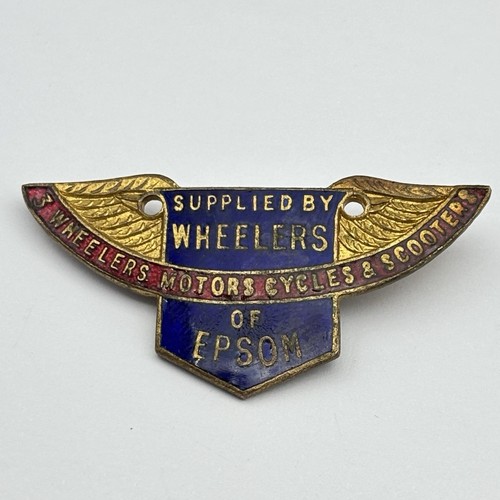 Vintage wheelers epsom enamel - epsom,