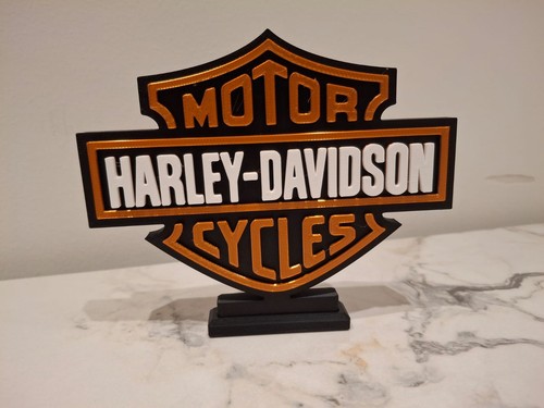 Harley davidson sign - harley, plaque