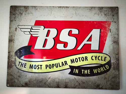Bsa the most popular motor - 'the,