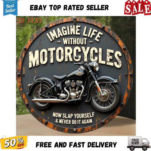 Vintage motorcycle metal - motorcycle,