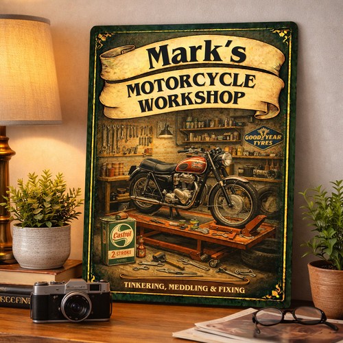 Personalised motorbike - personalised,