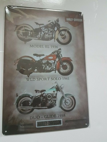 Harley davidson bikes metal - 3,