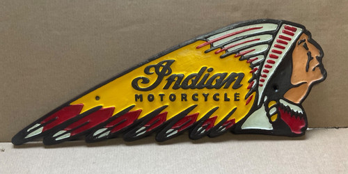 Large size indian motorcycle - large,