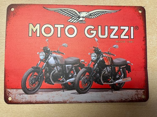 Moto guzzi metal wall - ',