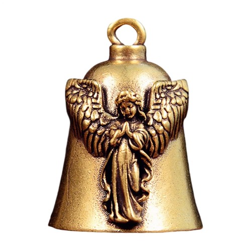 Brass motorcycle biker bell - biker,