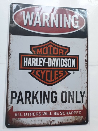 Harley davidson parking only - harley,