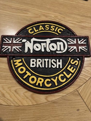 Norton motorcycle cast iron - norton,