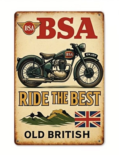 Bsa motorbikes ride the - ride, best