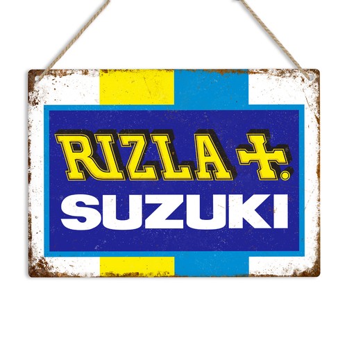 Suzuki rizla racing team retro - team,