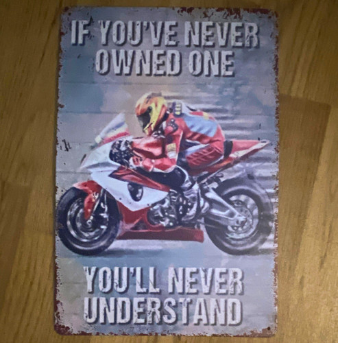 Retro metal wall - retro, sign/plaque