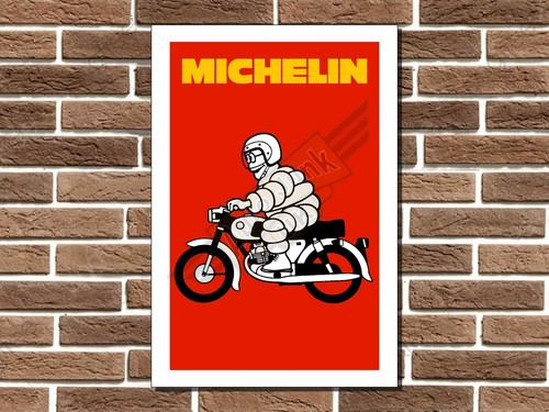 Michelin man motorcycle metal - man,
