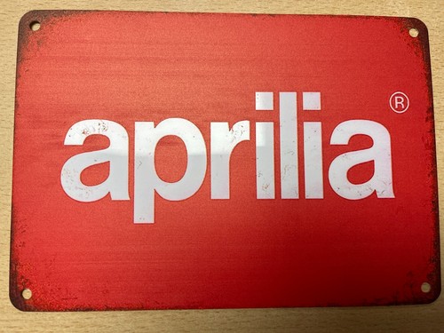Aprilia metal wall - ',