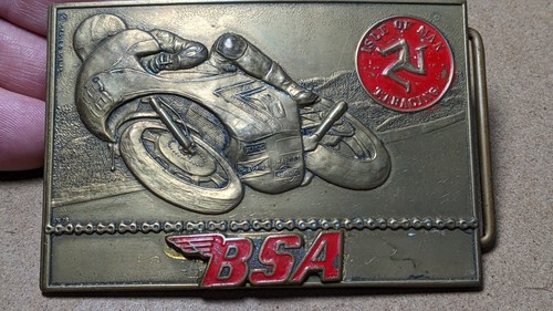 Vintage 1960s brass buckle - 1960s,