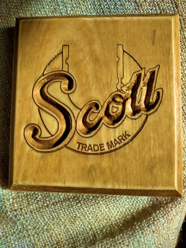 Scott motorcycle cnc laser cut - motorcycle,