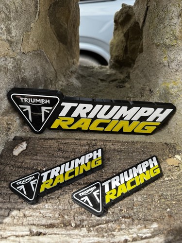 Triumph racing printed wall - triumph, 3d