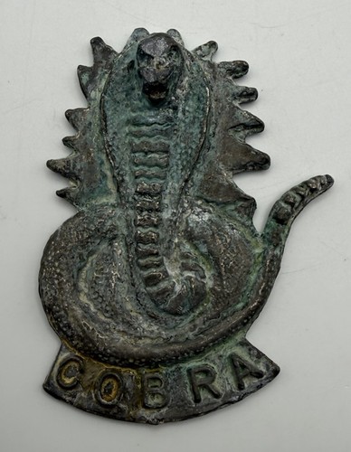 Vintage cobra snake cast metal - vintage,