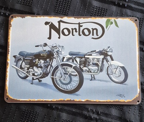 Norton motorcycle wooden - norton,