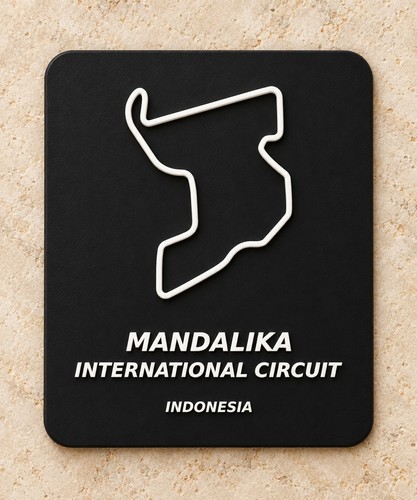 Mandalika circuit track map - circuit,