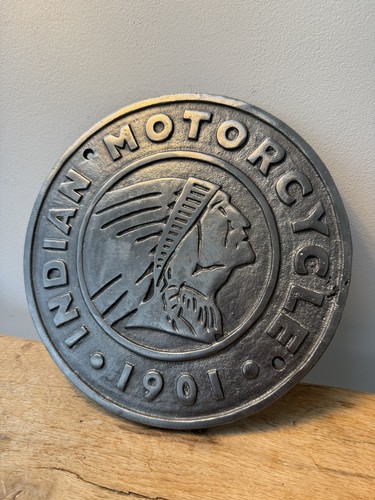 Indian vintage motorcycle - vintage, cast