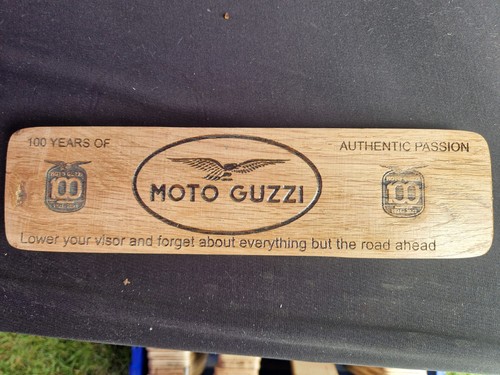 Moto guzzi motorcycle - guzzi, wooden