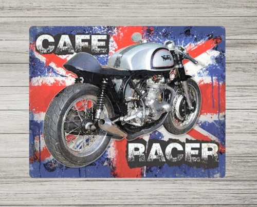 Vintage norton café racer - café,