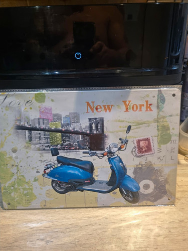 Vintage new york motorcycle - new,